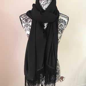 Hijab. Scarf. Wrap. Black